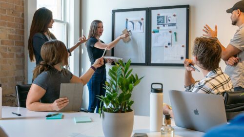 Team Work Bild von Unsplash